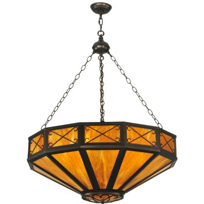 Luminaire suspendu inversé 33 po Excellente