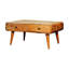 Console simple et élégante avec plateau en bois, table basse de loisirs-755682021
