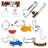 Ensemble d'emporte-pièces de pêche 6 pièces Cookeccutter.Com