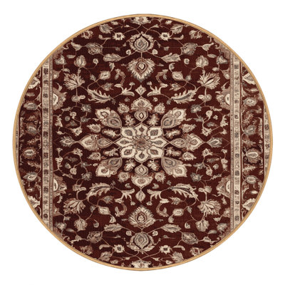 Tapis brun lavable à la machine