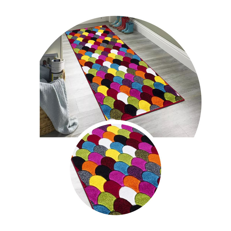 Sereda Flatweave Area Rug, Rectangle 60 x 110cm