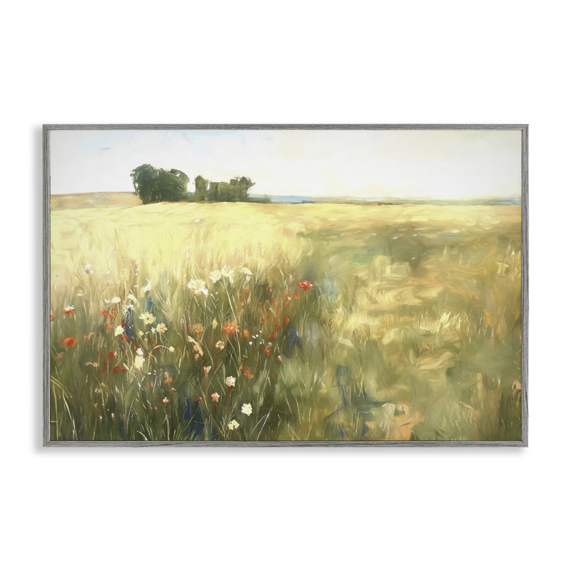 Art floral de prairie par Ramona Murdock, Estampe numérique Farmhouse, H 20 po x l 30 po