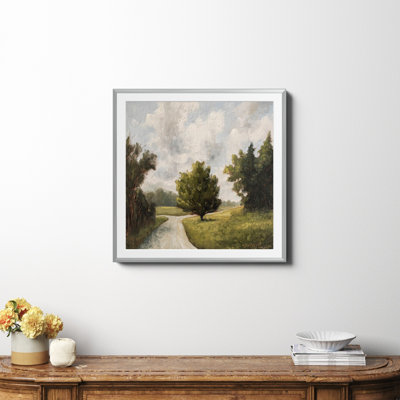 «Around The Bend» encadré par Miss Mustard Seed, peinture