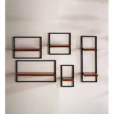 Tablette décorative 5 pièces