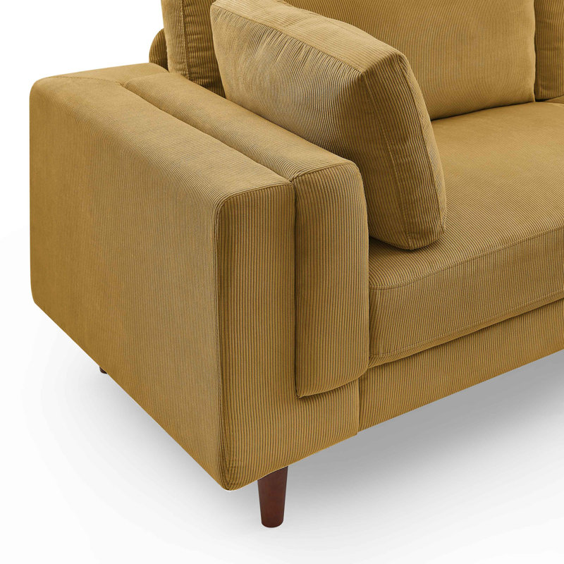 Kraz MINIMORE 85'' Modern Square Arm Sofa