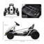 HOMCOM 24V Electric Go Kart for Kids with Drift Mode for 8-12 Years White