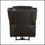 Fauteuil inclinable électrique moderne en similicuir brun, assise moelleuse et structure en bois massif pour un confort ultime-1247352216