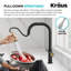 Robinet de cuisine à poignée simple Kraus Torak-110371539