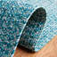 Tapis bleu foncé / ivoire tissé à la main Trombetta-1958353486-1987527492