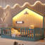 Lit simple au sol avec rails hauts, lit Montessori en bois avec lumière-959845524-959845526