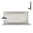 Streamline 66 in. x 32 in. Acrylic Right-Hand Drain Alcove Bathtub in Glossy White With External Drain-101699018