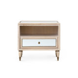 Sophia 1 - Drawer Solid Wood Nightstand