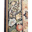Tapis unique en laine noué à la main vert / brun / beige de 9 pi x 12 pi