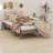 Modern Design Floating Platform Bed Frame-114256677-114256675