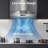 48 Inch Range Hood 1500CFM, 4-Speed Wall Mount Range Hood with Touch Control & Gesture Sensing Stainless Steel Kitchen Stove Vent Hoods with 4 LED Lights