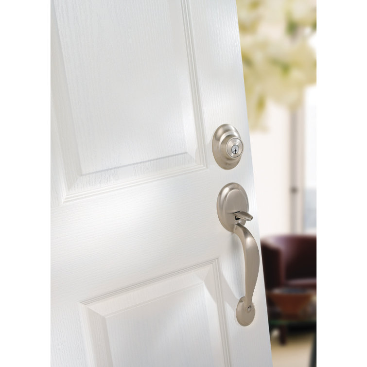 Dakota Single Cylinder Entrance Handleset with Smartkey, Exterior Handle Only