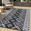 Tapis en plastique paille en plastique - Tapis intérieur / extérieur moderne réversible, tapis de sol toutes saisons pour patio, terrasse, balcon et véhicule récréatif-473635652