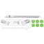Linesta Gray Integrated LED Deck Light-70908352