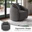 Fauteuil demi-tonneau pivotant l 28,5 po Bashar-898202286
