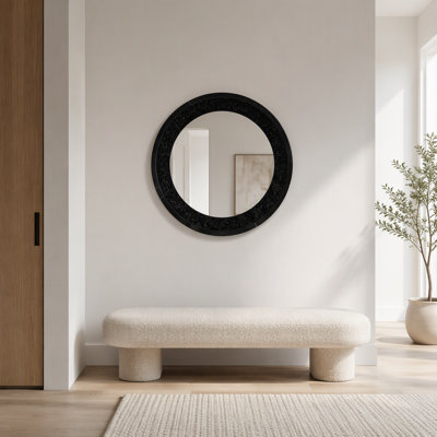 Miroir mural moderne en cristal concassé fabriqué à la main - miroir décoratif multi-usage de haute qualité
