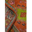 Geometric Traditional Orange Rug 4x8