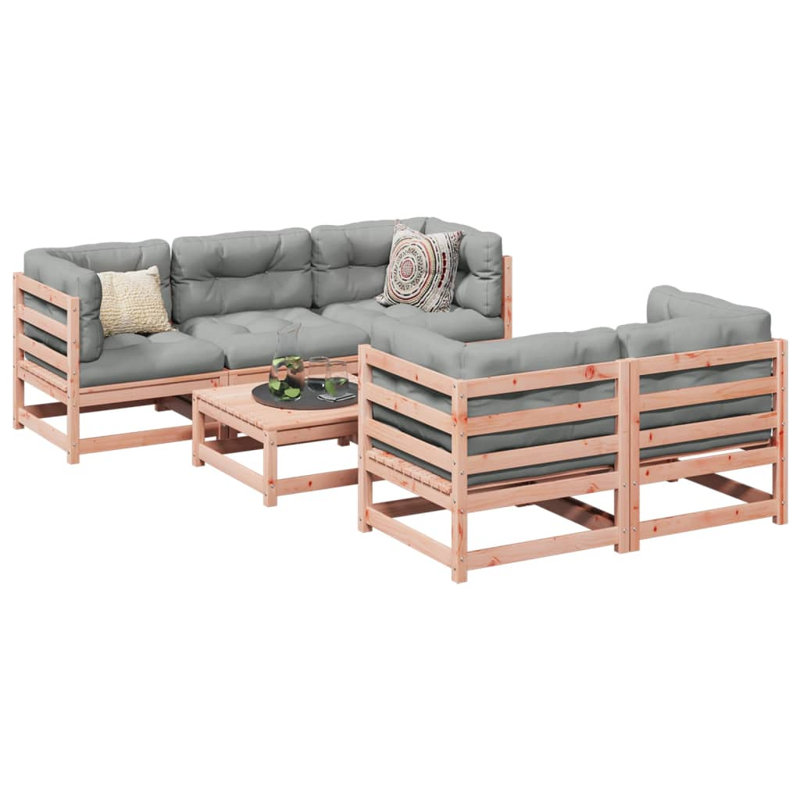 Porphyrion 70cm Wide Rectangle Patio Sofa, Grey, Brown