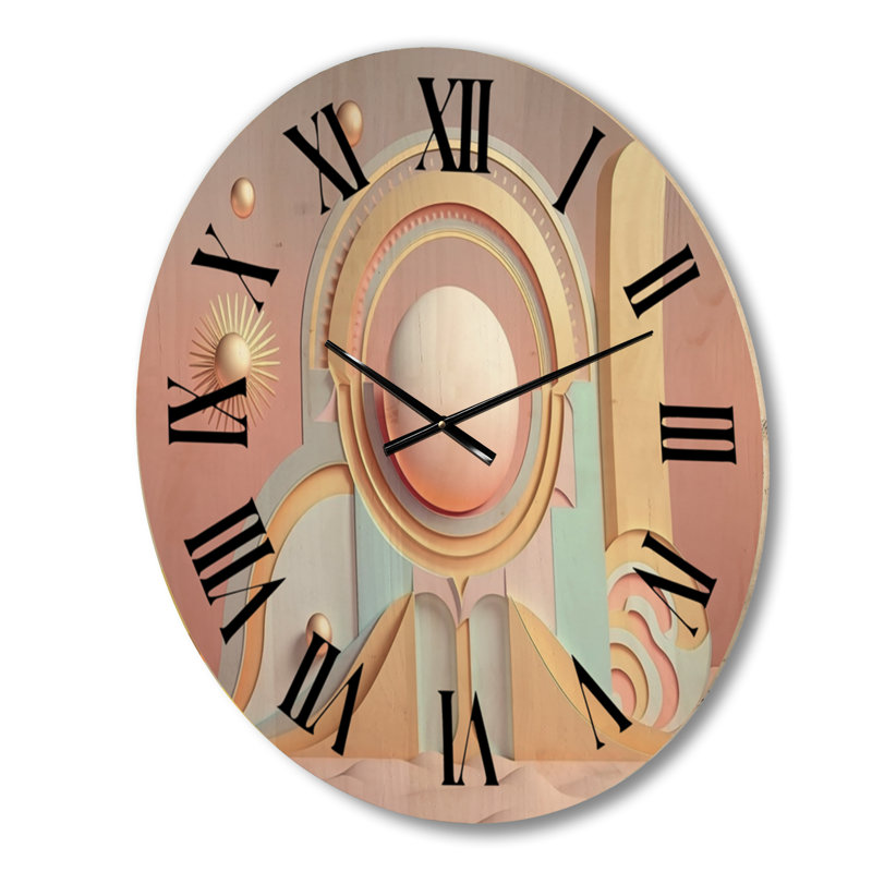 Horloge murale Minimalisme, Moyenne