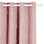 Seligman Wave Foil Printed Room Darkening Thermal Curtains-574165755-574165757