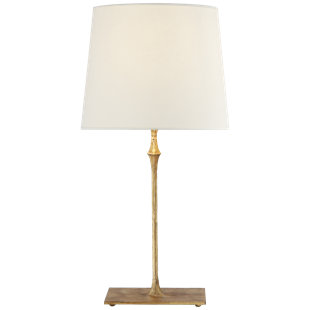 Bedside table lamp in wrought iron and ceramic 1 light FL-150