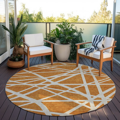 Tapis intérieur / extérieur lavable Zephina 