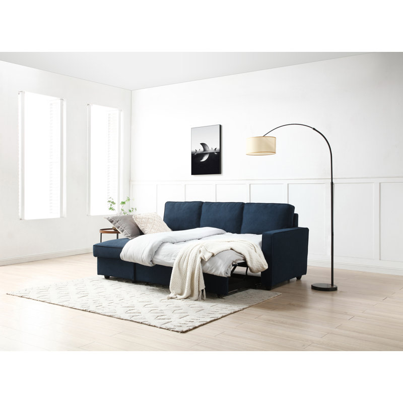 Althoff 3 Seater Sofa Bed, Navy