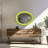 Borna Solid Wood Oval Mirror-1310660708
