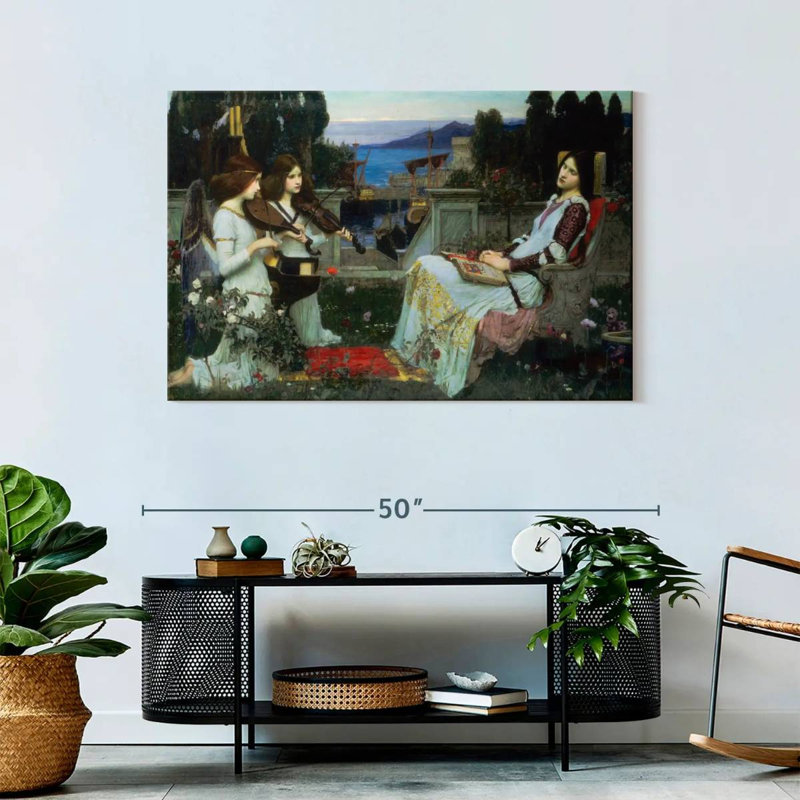 Adella Saint Cecilia, 30" H x 45" W