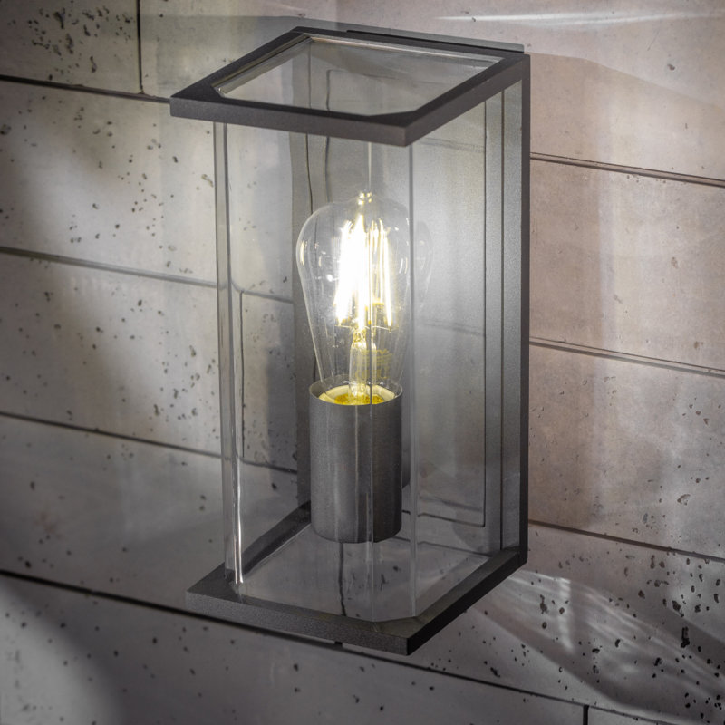 Neleah 27cm H Outdoor Wall Lantern