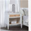 Talia White 1-drawer Nightstand