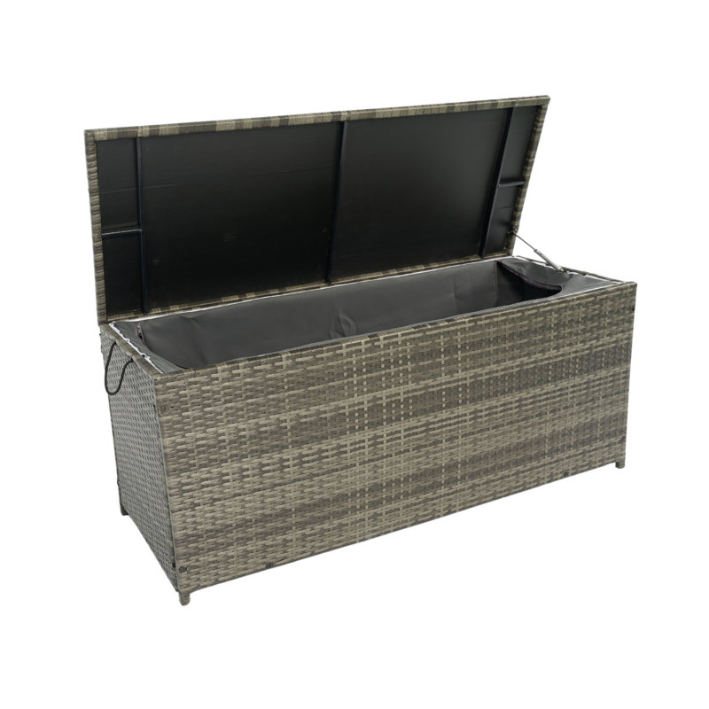 Boîte de rangement extérieure, Gris clair
