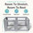 30" H 6 Panel Plastic Exercise Pen With Door, Ash Gray-131076080-131076081