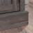 File Credenza With Adjustable Shelf, Brown Finish
