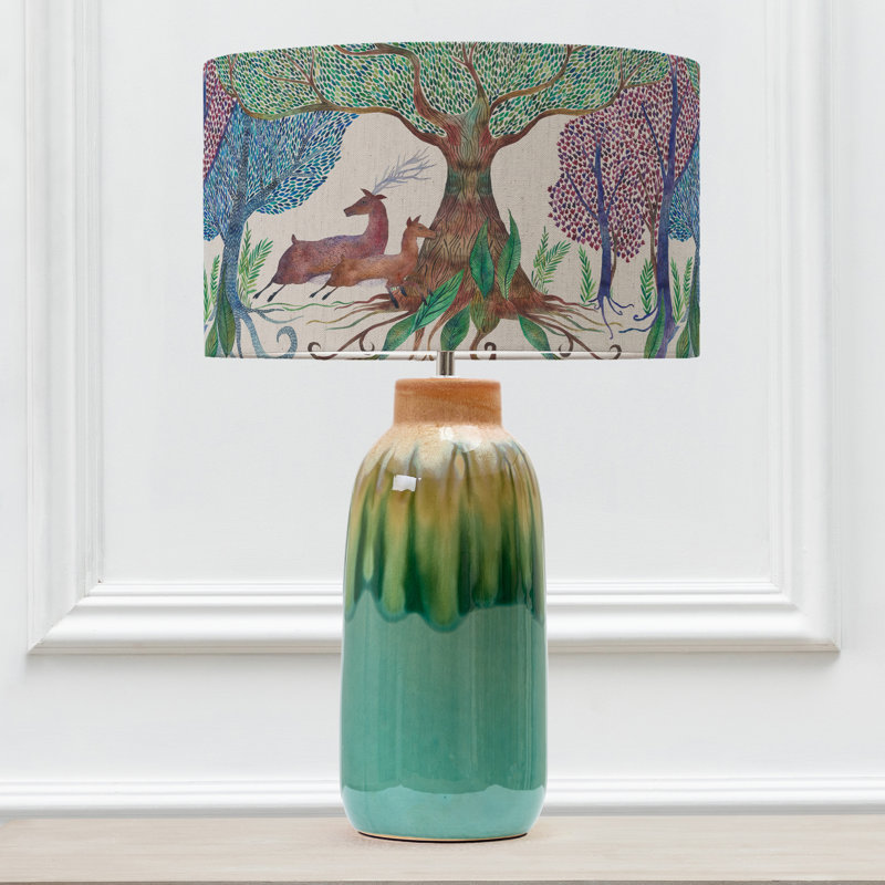 Willow Woods Ceramic Table Lamp