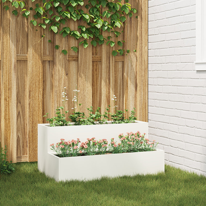 Planter Box, White
