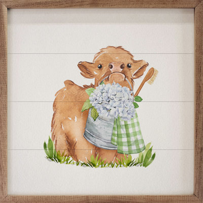" Cutesy Cow By Enya Todd " by Enya Todd