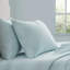 Ensemble de draps en coton percale bleu Martha Stewart-115629654-115629662