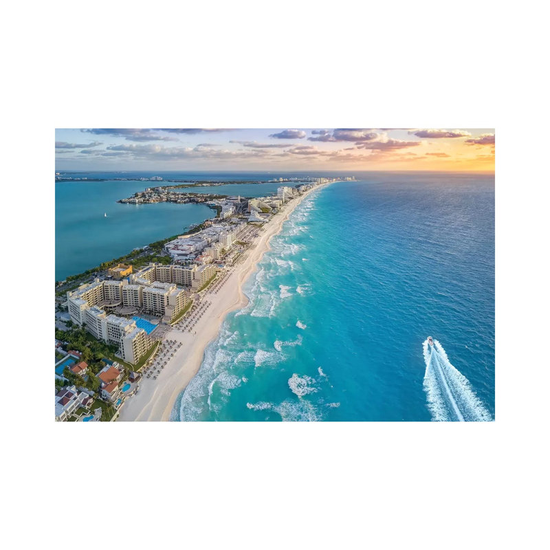Daybreak In Paradise by Jonathan Ross Photography - Wrapped Canvas Print, 66.04 cm H x 45.72 cm W x 1.91 cm D