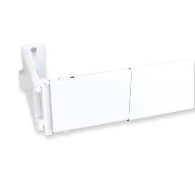 Wide Pocket Curtain Rod 48-84 inch