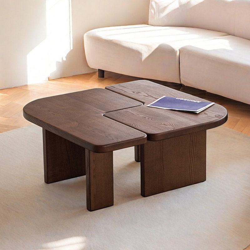 Table basse Creative, Brun