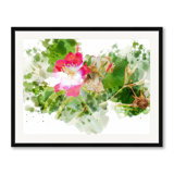 Floral 2852 Print by Chamira Young