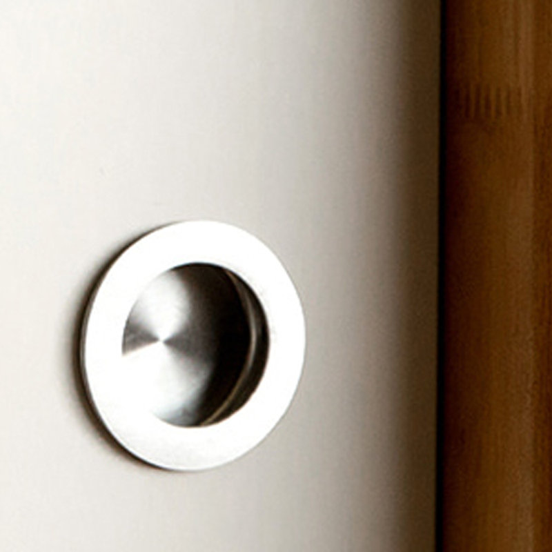 Console en bois d'hévéa, Argenté / blanc