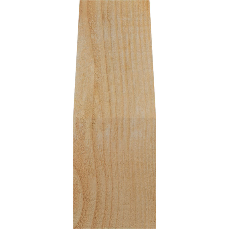 Attelle impériale du genou, Sapin de Douglas, Brute, H 18 po x l 6 po x P 6 po
