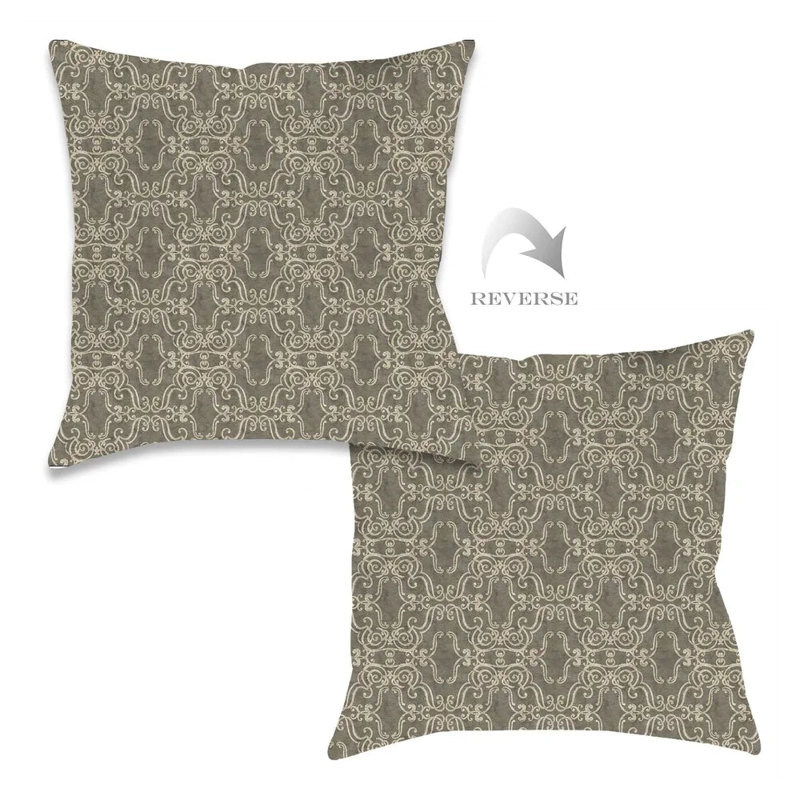 Scrollwork II Indoor Decorative Pillow