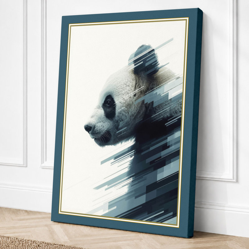 Print, 36x24 - 91.4 x 61.0 cm, Teal Border